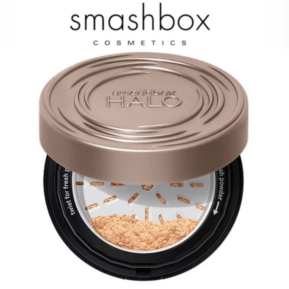 SMASHBOX Halo Fresh Perfecting powder New In Box Light Neutral